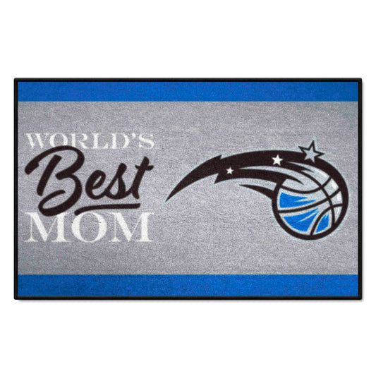 Orlando Magic World's Best Mom Starter Mat Accent Rug - 19in. x 30in. - Orlando Magic
