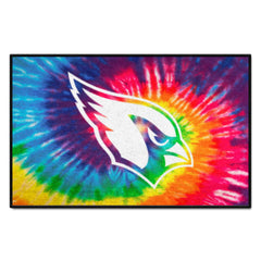 Arizona Cardinals Tie Dye Starter Mat Accent Rug - 19in. x 30in. - Arizona Cardinals