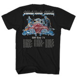 BLACK SABBATH BLOODY SABBATH US TOUR 74 FRT/BACK BLACK T-SHIRT