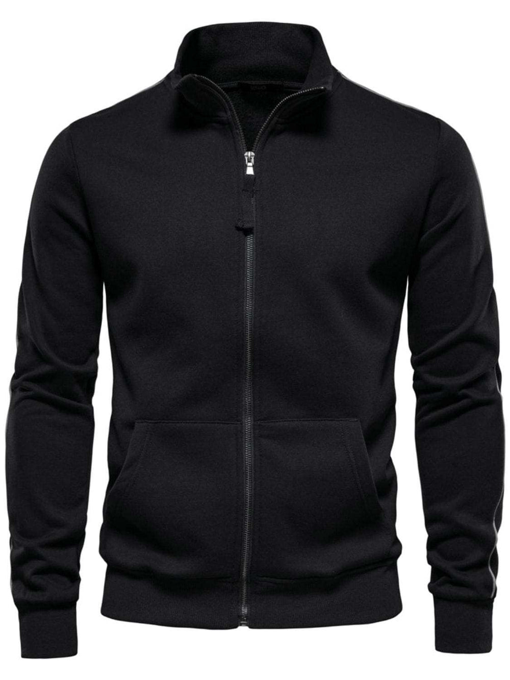 Men's Zip Up Long Sleeve Sweatshirt - Trendsi - Flyclothing LLC