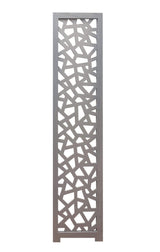 67 X 1.5 X 50 Gray Wood Screen - Homeroots - Flyclothing LLC