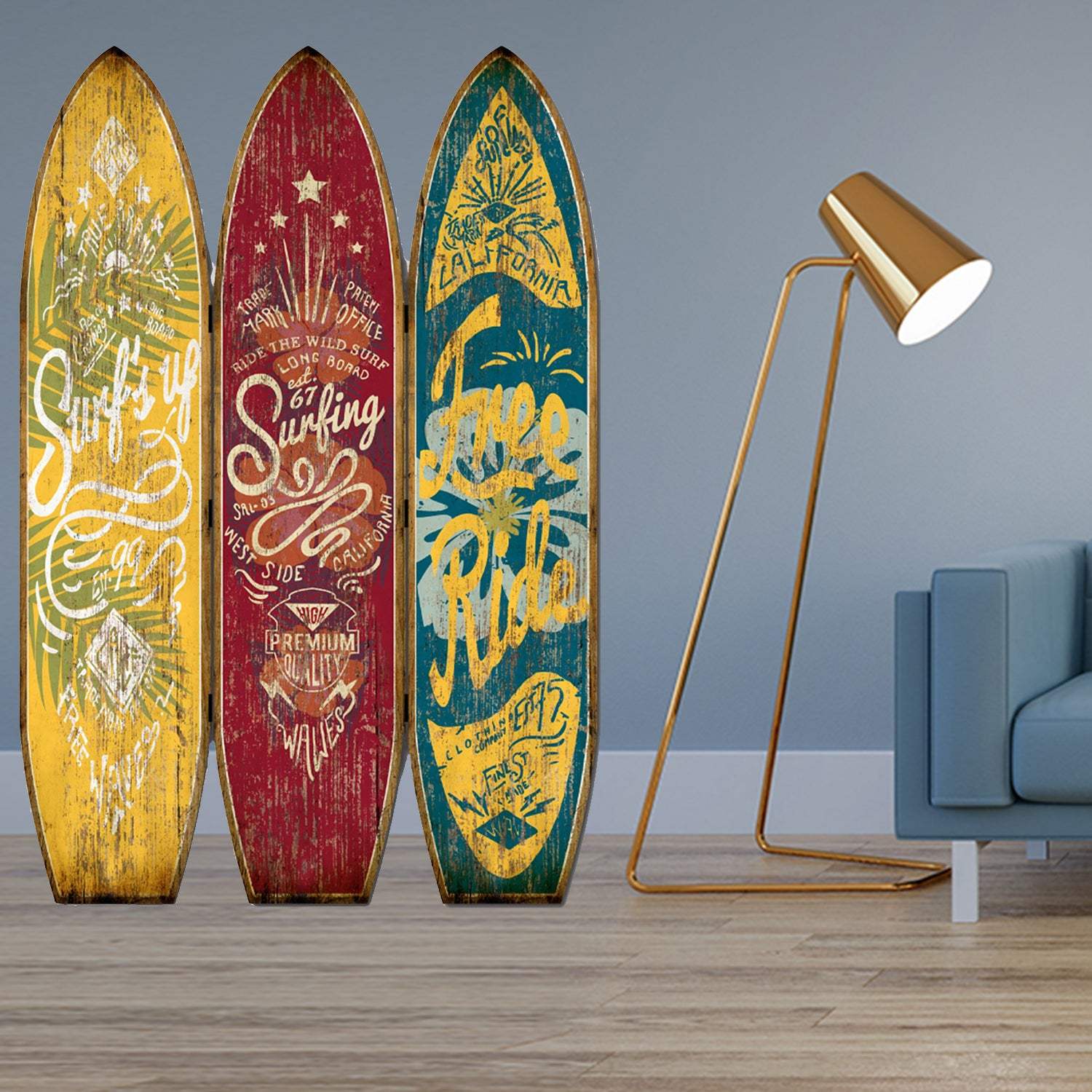 47 X 1 X 71 Multicolor Wood Endless Summer Screen - Homeroots - Flyclothing LLC
