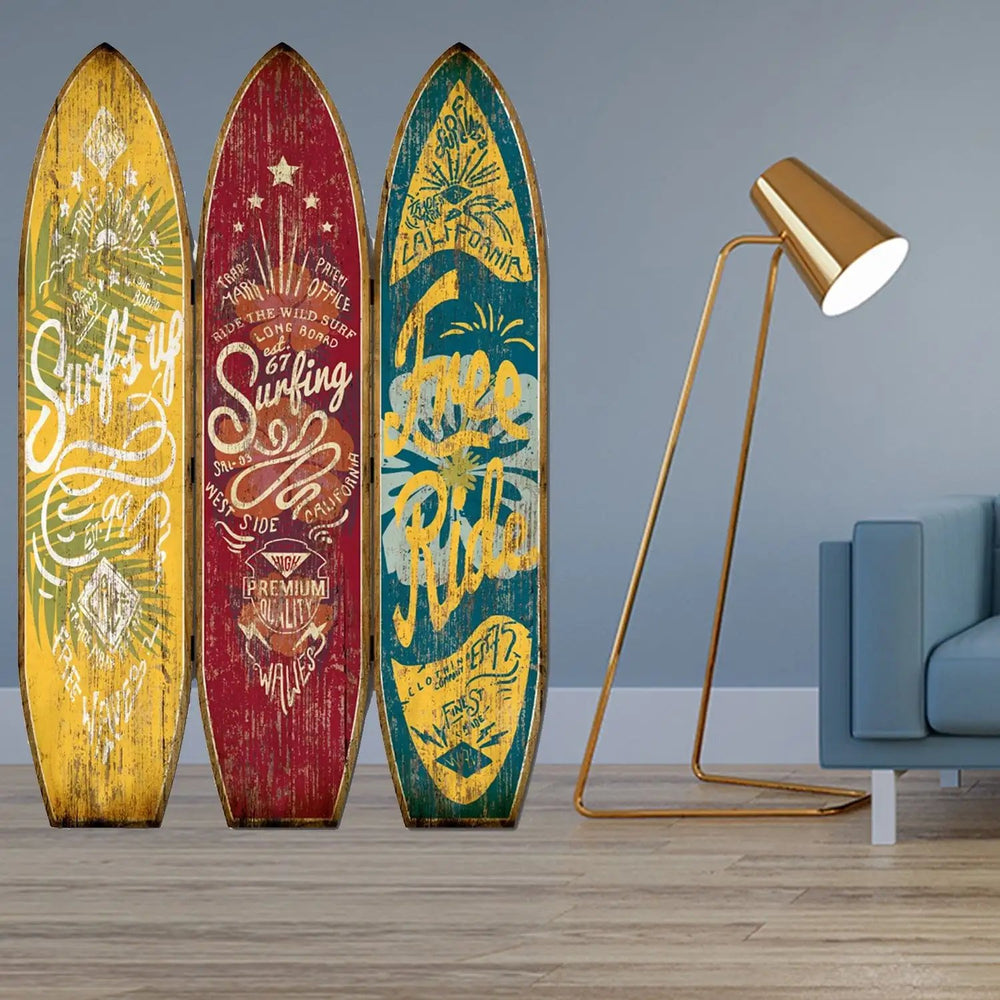 47 X 1 X 71 Multicolor Wood Endless Summer  Screen - Homeroots