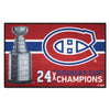 Montreal Canadiens Dynasty Starter Mat Accent Rug - 19in. x 30in.