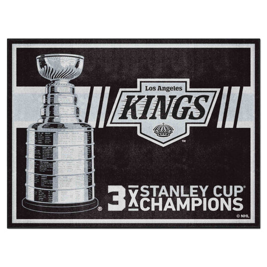 Los Angeles Kings Dynasty 8ft. x 10ft. Plush Area Rug - Los Angeles Kings