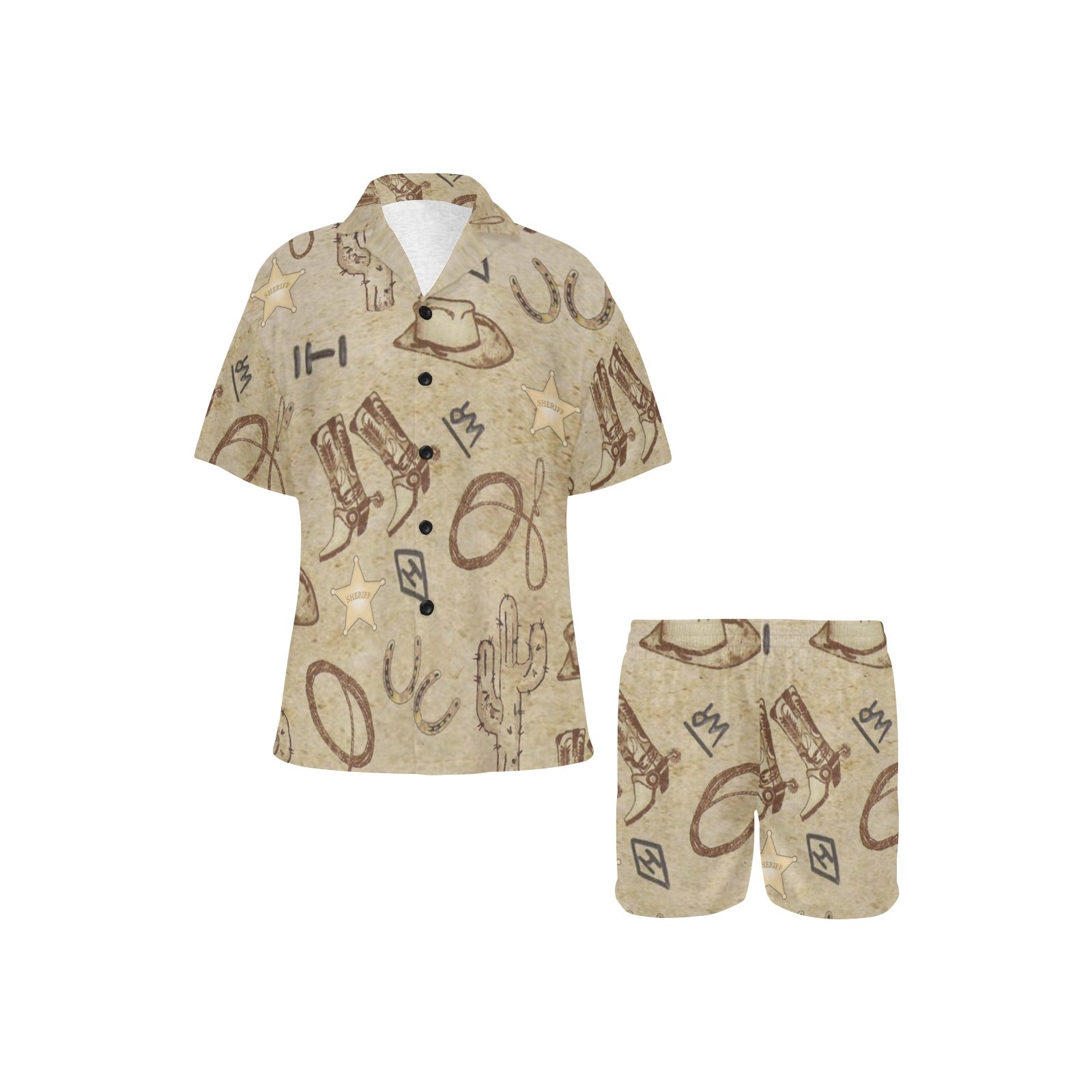Baha Ranch Old West Women's Western Pajama Set