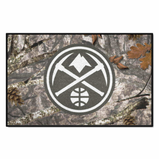 Denver Nuggets Camo Starter Mat Accent Rug - 19in. x 30in. - Denver Nuggets