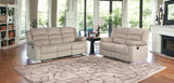 Two Piece Indoor Beige Microsuede Five Person Seating Set - Homeroots - Flyclothing LLC