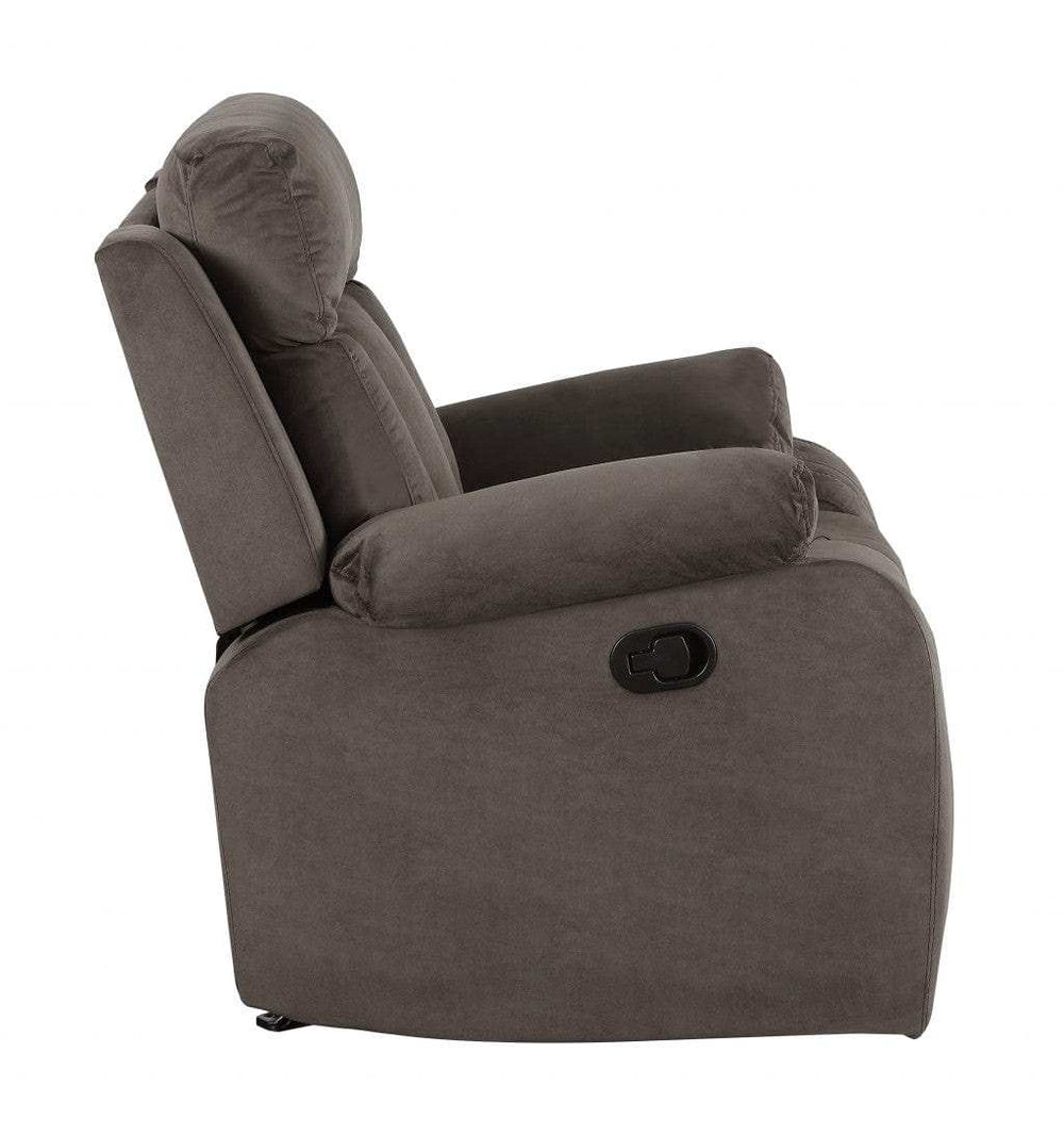 Two Piece Indoor Brown Microsuede Five Person Seating Set - Homeroots - Flyclothing LLC