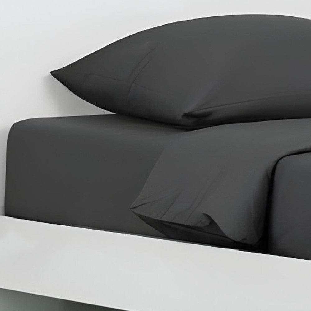 White Wood CA King Platform Bed Frame With Storage Drawer - Homeroots - Flyclothing LLC