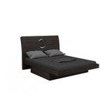 Four Piece Gray Solid Wood Bedroom Set With Mirror - Homeroots