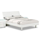 California King Tufted White Bed - Homeroots - Flyclothing LLC