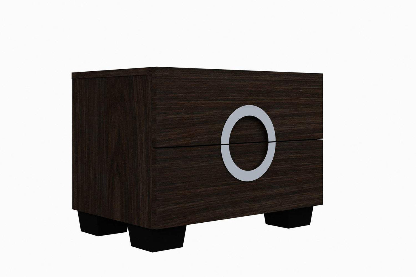 Four Piece Wood Brown Solid Wood Bedroom Set With Mirror - Homeroots - Flyclothing LLC