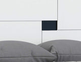 Four Piece White Solid Wood Bedroom Set With Mirror - Homeroots - Flyclothing LLC