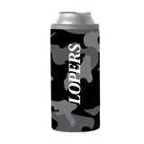 Nebraska-Kearney Black Camo 12oz Slim Can Coolie