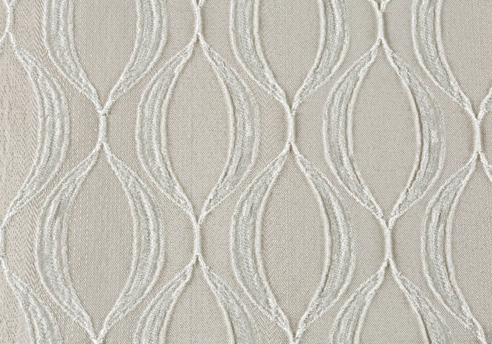 18" X 18" Taupe Polyester Ogee Zippered Pillow - Homeroots - Flyclothing LLC