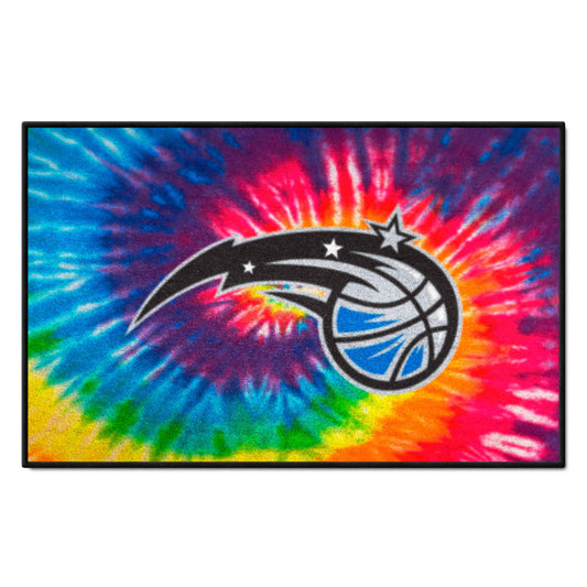 Orlando Magic Tie Dye Starter Mat Accent Rug - 19in. x 30in. - Orlando Magic