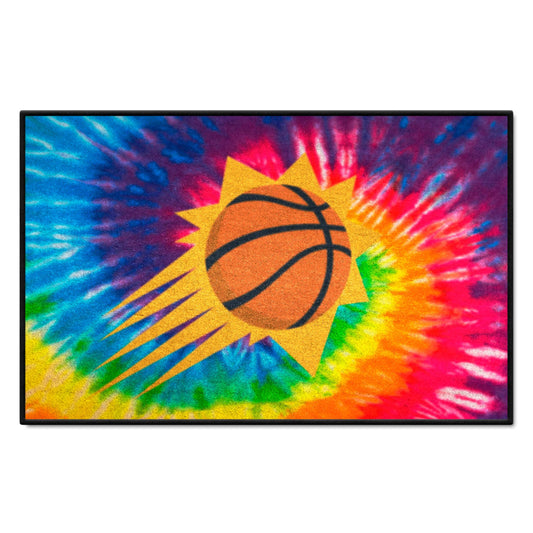 Phoenix Suns Tie Dye Starter Mat Accent Rug - 19in. x 30in. - Phoenix Suns