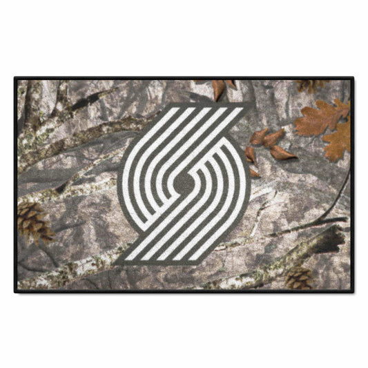 Portland Trail Blazers Camo Starter Mat Accent Rug - 19in. x 30in. - Portland Trail Blazers