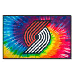 Portland Trail Blazers Tie Dye Starter Mat Accent Rug - 19in. x 30in. - Portland Trail Blazers