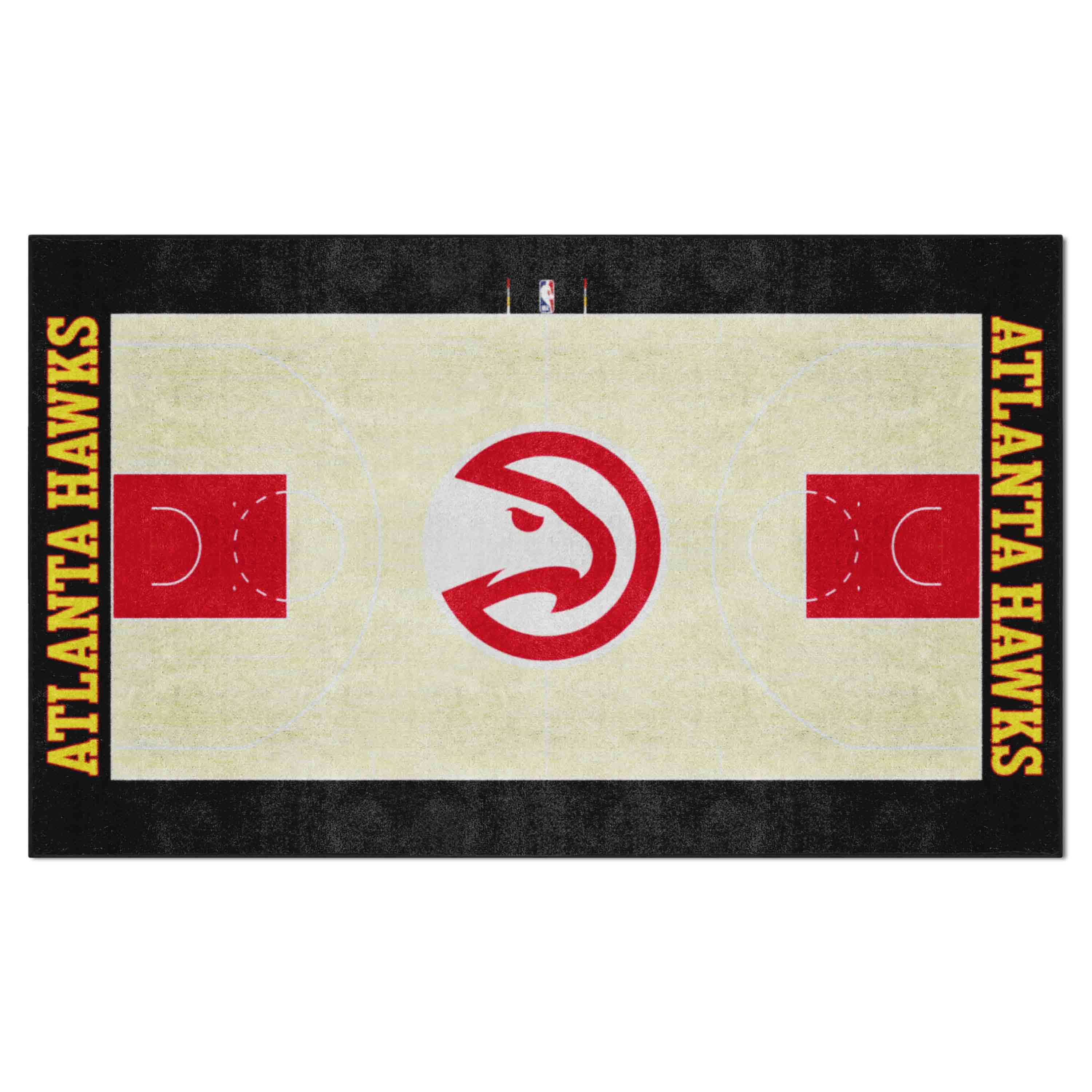 Atlanta Hawks 6 ft. x 10 ft. Plush Area Rug - Atlanta Hawks