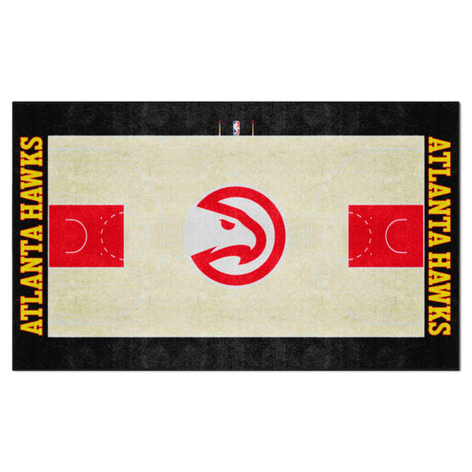 Atlanta Hawks 6 ft. x 10 ft. Plush Area Rug - Atlanta Hawks