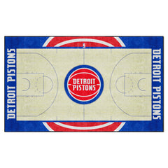 Detroit Pistons 6 ft. x 10 ft. Plush Area Rug - Detroit Pistons
