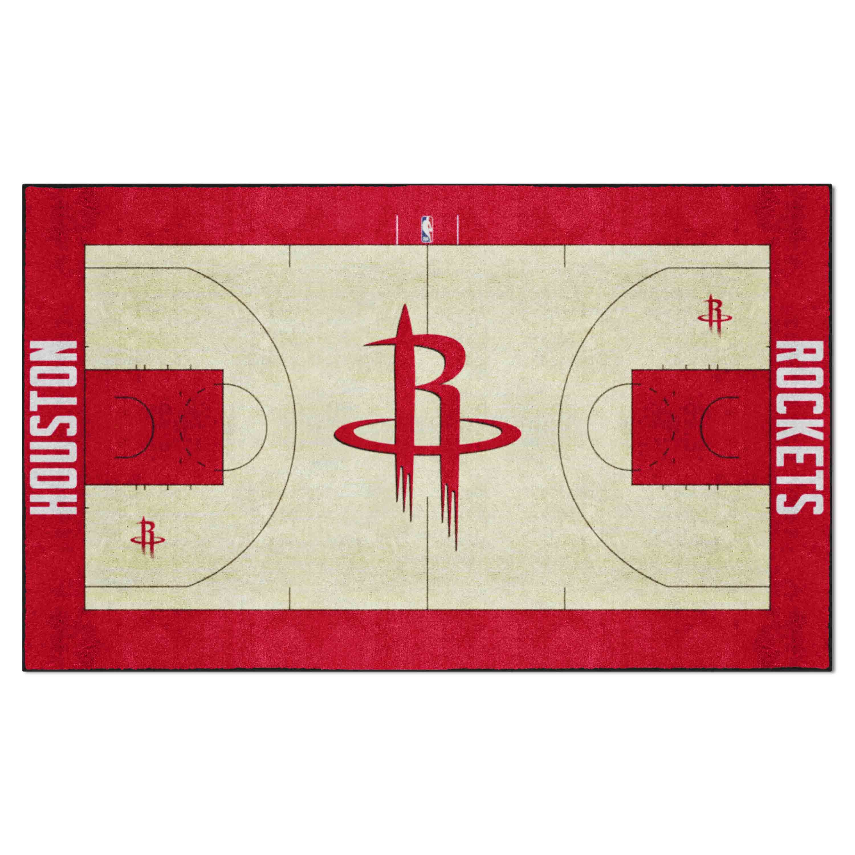 Houston Rockets 6 ft. x 10 ft. Plush Area Rug - Houston Rockets