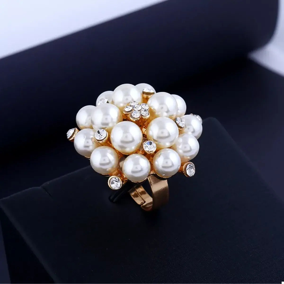 Pearl Cluster Ring - Trendsi - Flyclothing LLC