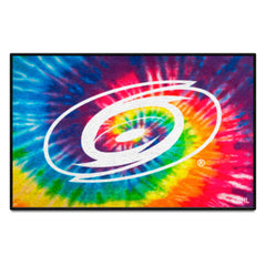 Carolina Hurricanes Tie Dye Starter Mat Accent Rug - 19in. x 30in. - Carolina Hurricanes