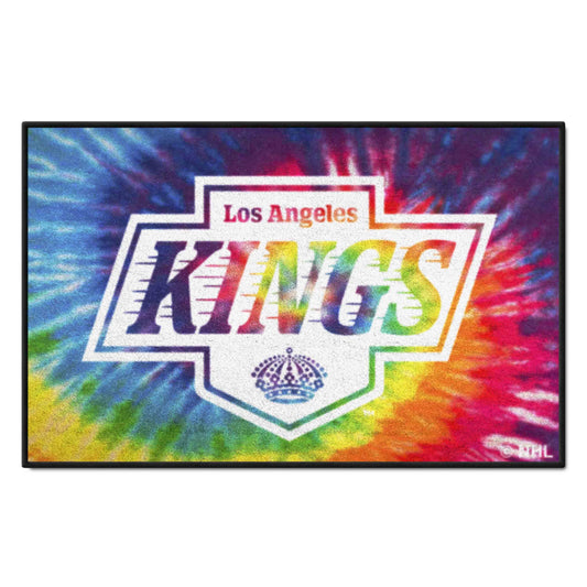 Los Angeles Kings Tie Dye Starter Mat Accent Rug - 19in. x 30in. - Los Angeles Kings