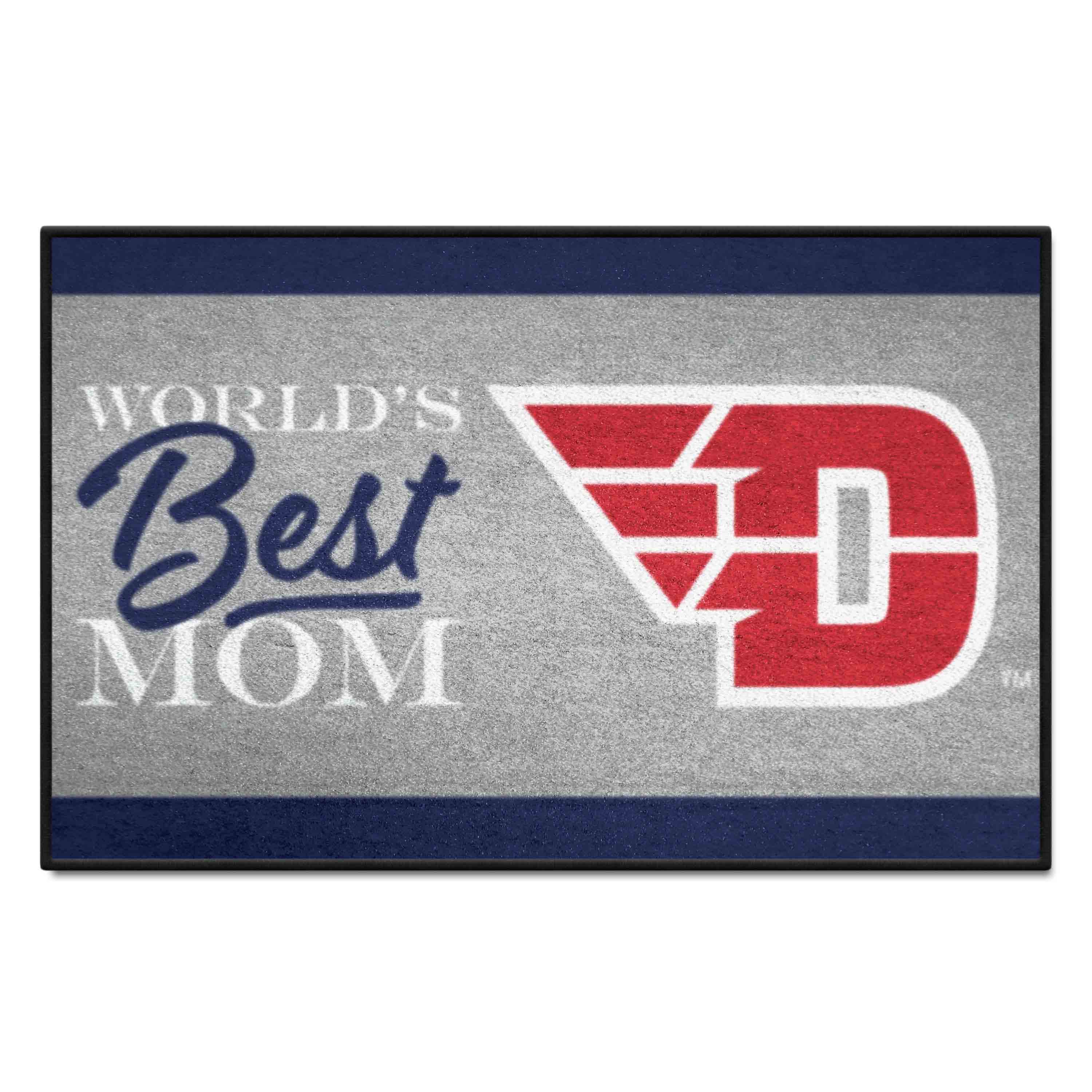 Dayton Flyers World's Best Mom Starter Mat Accent Rug - 19in. x 30in. - Dayton