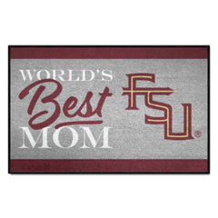 Florida State Seminoles World's Best Mom Starter Mat Accent Rug - 19in. x 30in. - Florida State