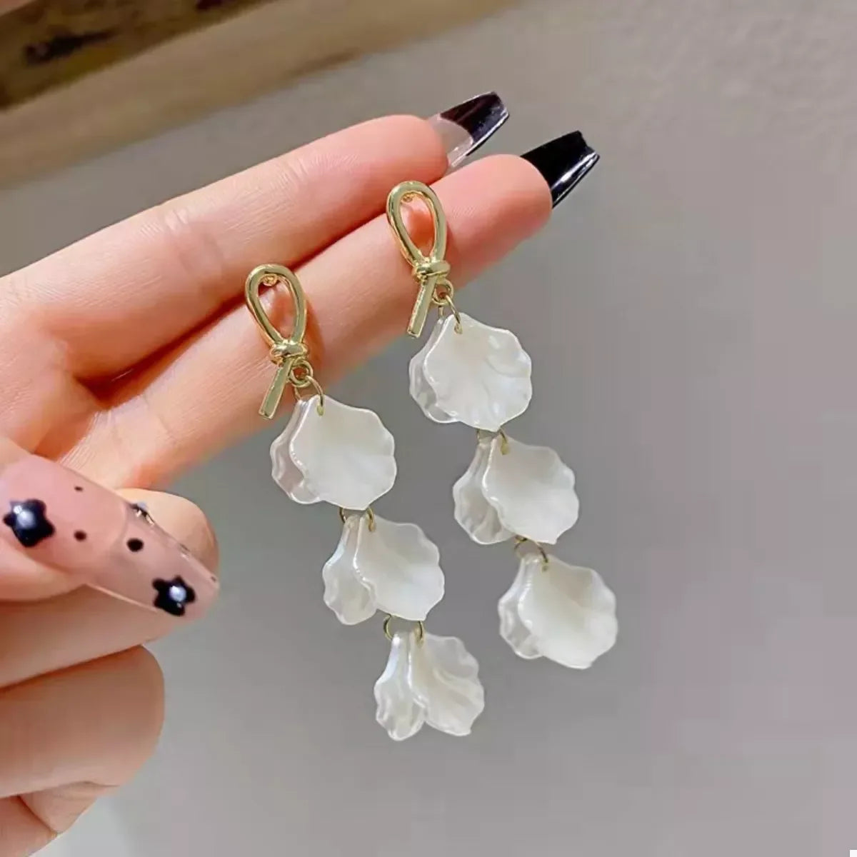Shell Shape Drop Earrings - Trendsi - Flyclothing LLC