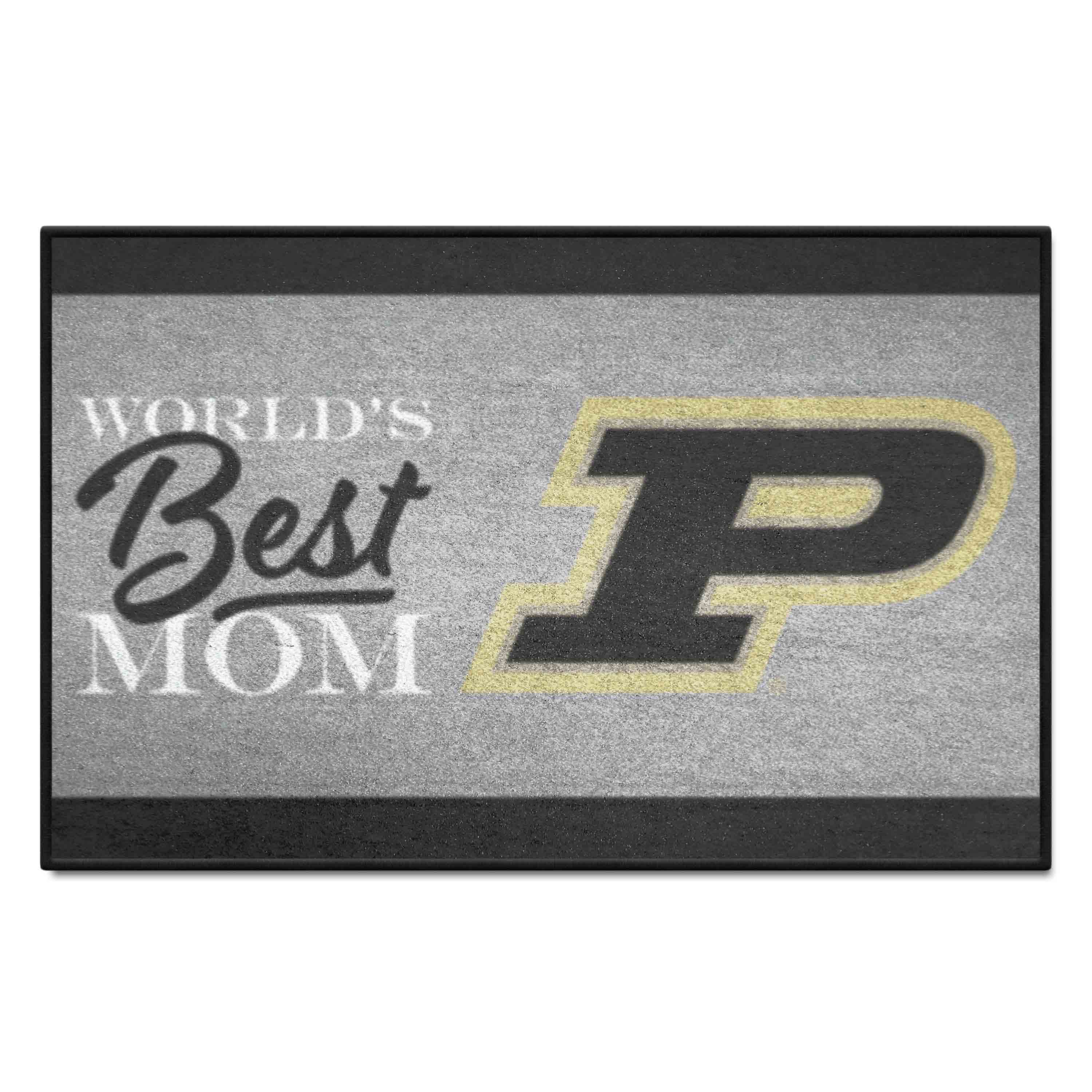 Purdue Boilermakers World's Best Mom Starter Mat Accent Rug - 19in. x 30in. - Purdue