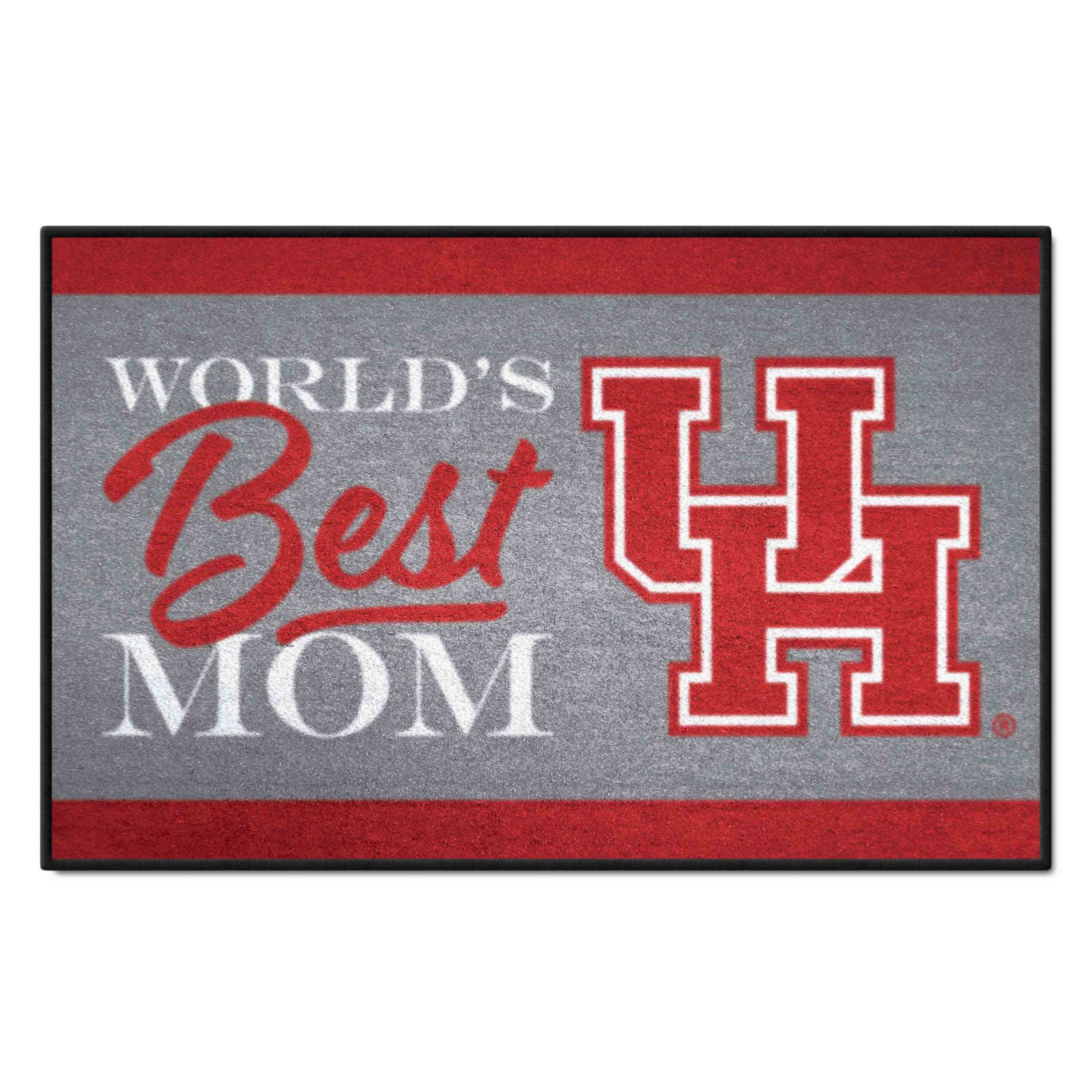 Houston Cougars World's Best Mom Starter Mat Accent Rug - 19in. x 30in. - Houston