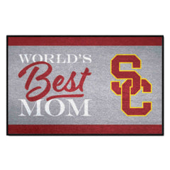 Southern California Trojans World's Best Mom Starter Mat Accent Rug - 19in. x 30in.