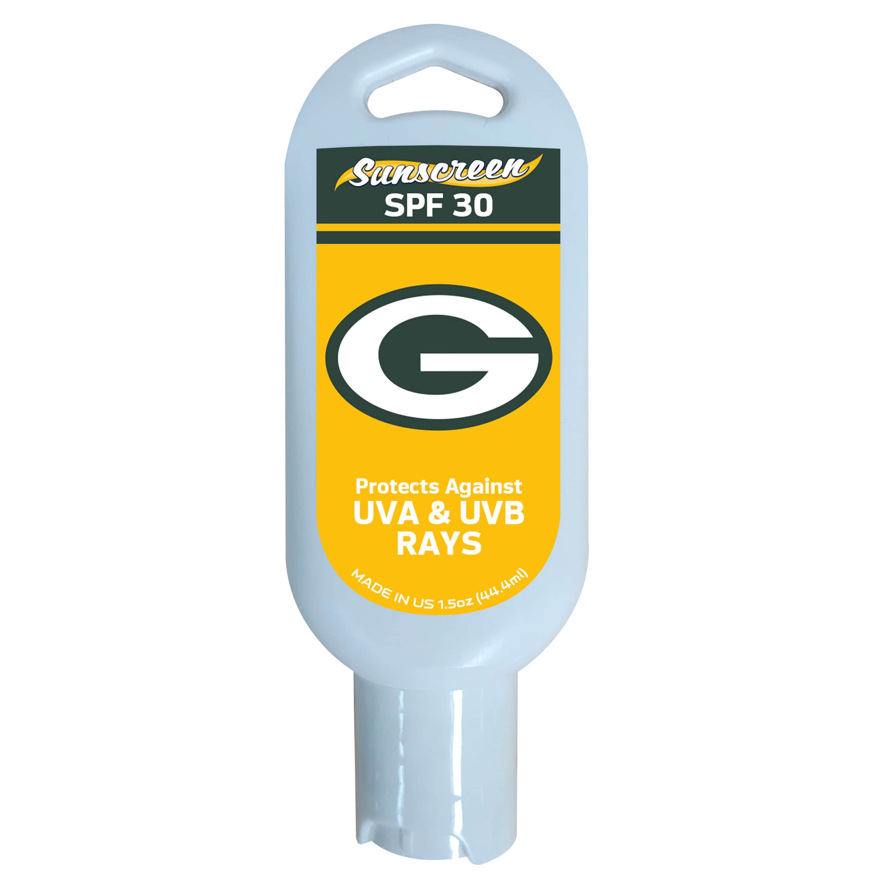 Green Bay Packers 1.5oz SPF 30 Sunscreen - Green Bay Packers