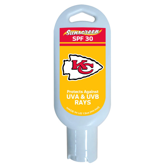Kansas City Chiefs 1.5oz SPF 30 Sunscreen - Kansas City Chiefs