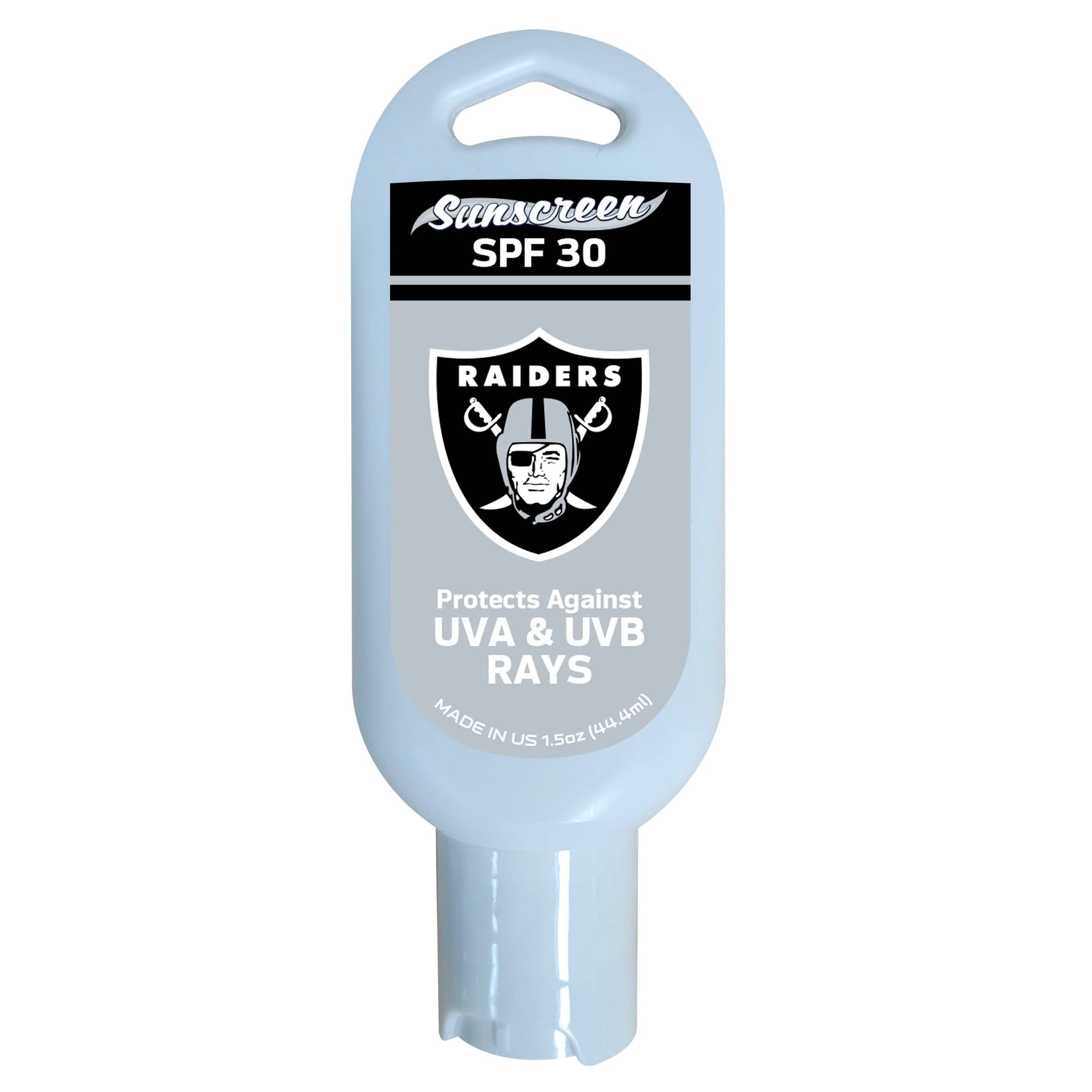 Las Vegas Raiders 1.5oz SPF 30 Sunscreen - Las Vegas Raiders