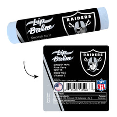 Las Vegas Raiders Smooth Mint SPF 15 Lip Balm - Las Vegas Raiders