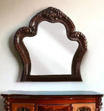 46" Abstract Framed Accent Mirror - Homeroots