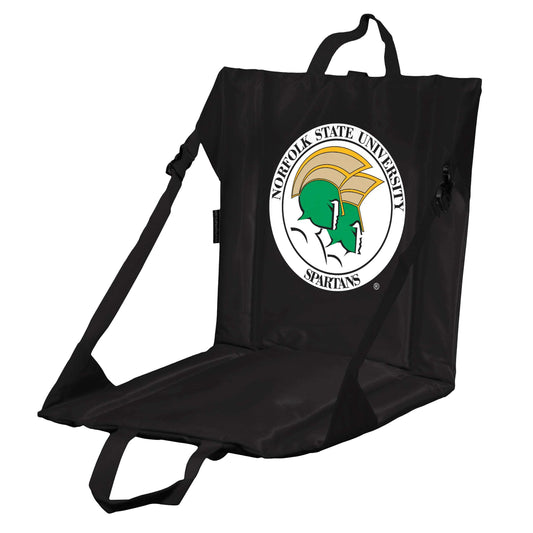 Norfolk State Black Stadium Seat - Logo Brands - Flyclothing LLC