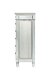 21" X 44" X 56" Mirrored Wood Chest - Homeroots