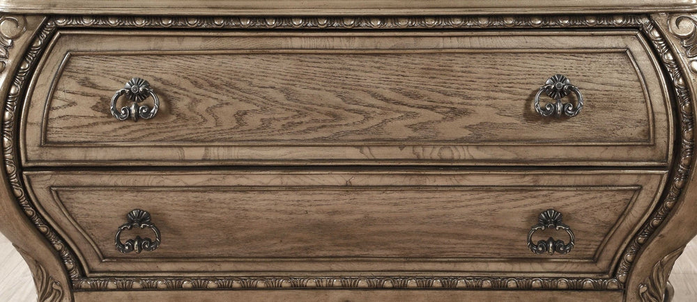 23" Brown Solid Wood Combo Dresser - Homeroots