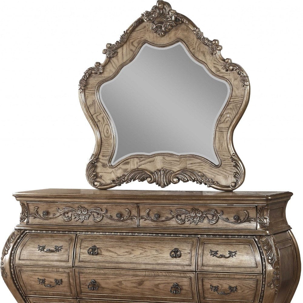 23" Brown Solid Wood Combo Dresser - Homeroots - Flyclothing LLC