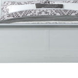 Off White Solid Wood Twin Bed Frame - Homeroots