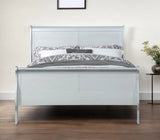 Off White Solid Wood Twin Bed Frame - Homeroots