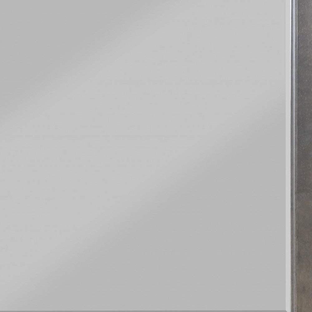 38" Rectangle Wall Mounted Accent Mirror - Homeroots - Flyclothing LLC