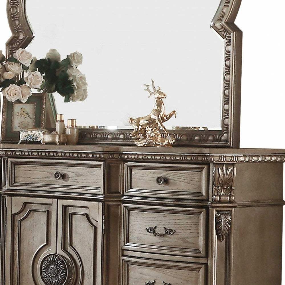 18" Brown Solid Wood Combo Dresser - Homeroots - Flyclothing LLC